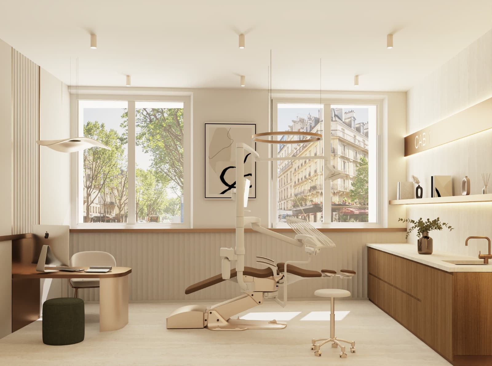 Cabinet dentaire, Paris 16e