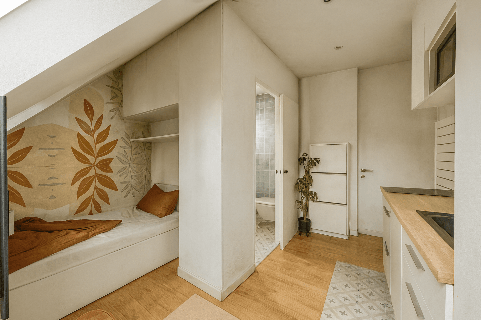 Studio, Paris 16e